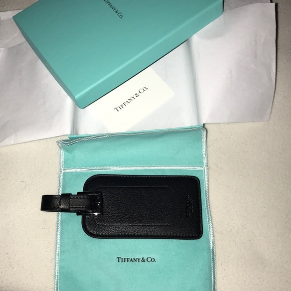 tiffany luggage tag